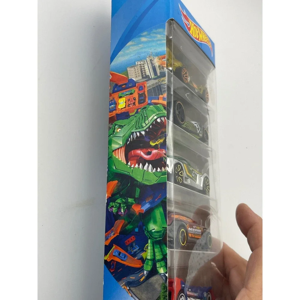 Hot Wheels City Robo Beasts 5-Pack Diecast Cars 1:64 Scale Toy Car Set NEW‎
